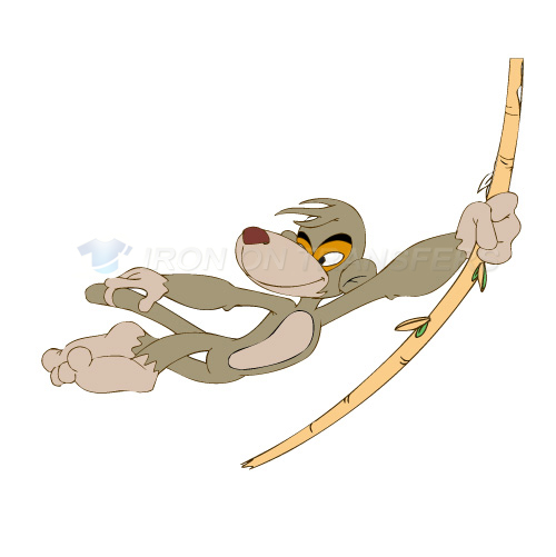 Monkey Iron-on Stickers (Heat Transfers)NO.8634
